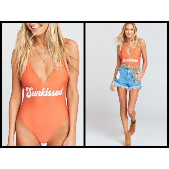 💕SHOW ME YOUR MUMU Siesta Key One Piece Sunkissed - Picture 1 of 13